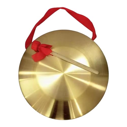 Generic Handheld Gong Instrument for Chinese Celebrations, 32cm
