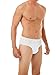 Mens Disposable 100% Cotton Underwear - For Travel- Hospital Stays- Emergencies White Medium 10 Pack