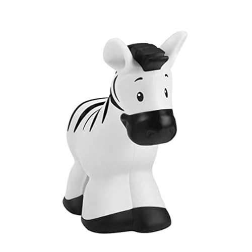 Figurine zèbre de rechange pour compléter le train safari Little People HCL79