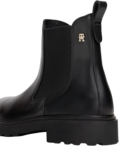 Bottines Tommy Hilfiger TH LEATHER CLEATED CHELS - vue 7