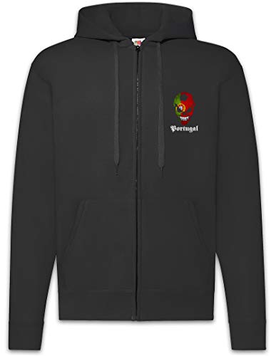 Sweat Portugal homme zippé pour rester au chaud avec style