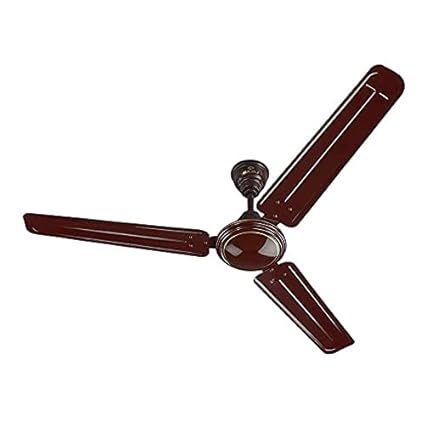 Ashapura Super Briz Deco 1200 mm (48 inch) High Speed Decorative Ceiling Fan (Smoked Brown) (Pack of 5)