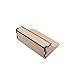 LANTWIT Fingerboard Ramp – Pocket Quarter-Pipe, Handmade Wood with Steel Coping