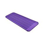 EIOKIT-Silicone-Heat-Resistant-Travel-Mat-Pouch-for-Hair-StraightenerCrimping-IronHair-Curling-IronHair-Curling-WandFlat-IronHair-Waving-Iron-and-Hot-Hair-Styling-Tools-Purple