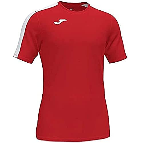 Joma Academy Camiseta Juego Manga Corta, Niños, Rojo, 6XS-5XS