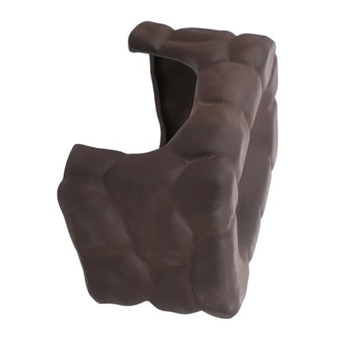 HOLIDYOYO Turtle Tank Decor Ceramic Basking Area Hideout Climbing Platform for Aquatic Turtles