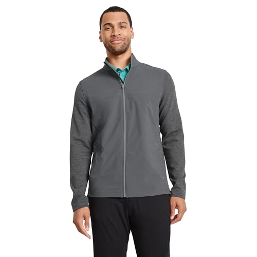 Jockey Men's Activewear EVERACTIVE Mixed Media Jacket