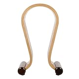 Support pour casque audio en bois : simple et élégant, il s'intègre parfaitement à votre intérieur et à votre bureau. un bel objet de décoration