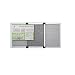 Flyzzz Adjustable Sliding Window Screen, Aluminum Frame Anti Mosquito Window Screen for Rolling Doors and Windows (19.68 Inches High By 28-52 Inches Wide, White)