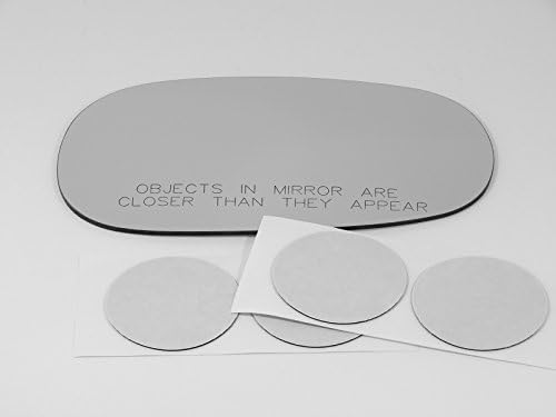 VAM Fits 98-02 Corolla, Prism Right Passenger Convex Mirror Glass Lens w/Adhesive