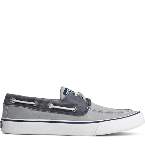 Image of Sperry men's PMC46978 Boat Shoe, Grey Navy, 10