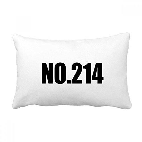 Coussin de canapé multicolore Chanceux Numéro, l'idée cadeau idéale - 2