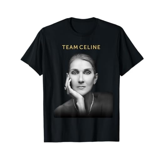 Official Celine Dion Team Celine T-Shirt