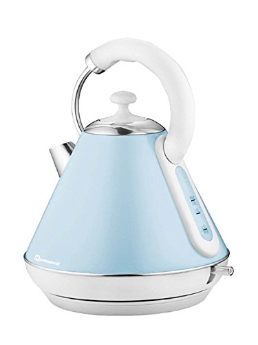 Geschenk-Set: Wasserkocher, Toaster und Becherbaum und Küchenrollenhalter in Hellblau, Pink oder Mintgrün 28 x 23 x 22.8… – Bild 3