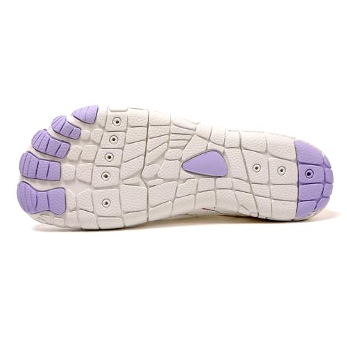 Image of Hiking Barefoot Shoes for Women Men Breathable & Non-Slip Athletic Barefoot Wide Toe Water Shoes Lightweight Perfect for Walking,Running,and Swimming
