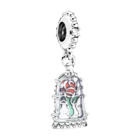 Beauty and The Beast Charm Collection (Beauty and the Beast Enchanted Rose Dangle Charm) Cover