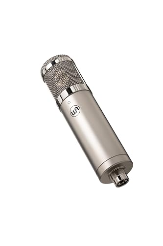 Image of Warm Audio WA-47jr SE Large-Diaphragm Cardioid Condenser Microphone, Vintage-Inspired, Rich Analog Studio Sound for Vocals & Instruments, Nickel (XLR)