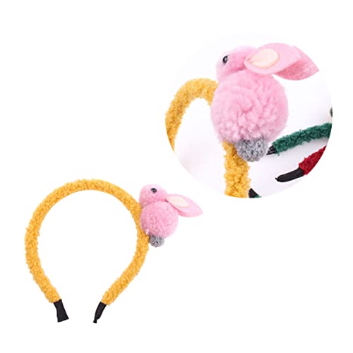 SOESFOUFU Cute 3d Bunny Headband Plush Rabbit Headband Bunny Ear Pet Hair Accessory Headdress Easter Party