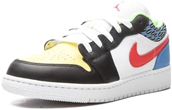 Jordan Youth Air 1 Low GS DH5927 006 White Mesh/Multicolor - Size 6Y | Image 3