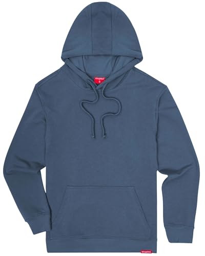 Kingsted Hoodie for Men – Super Soft Lightweight Sweatshirt – Premium Terry Fabric – Classic Everyday Comfort Fit