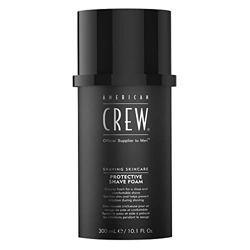 American Crew Shave Cream for Men, Protective Shave Foam, 10.1 Fl Oz image 3