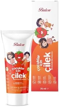 Balen Doğal Çocuklar İçin Çilek Özlü Diş Macunu 75 ml — Amazon ürün görseli