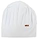 Sombreros de cocinero para niños y adultos, de polialgodón, en varios diseños (3-9 años), color blanco