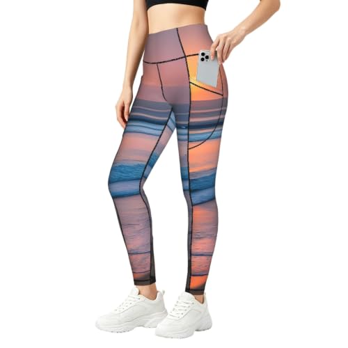 Leggings Sunset Beach para mujer: dile adiós a la incomodidad al entrenar