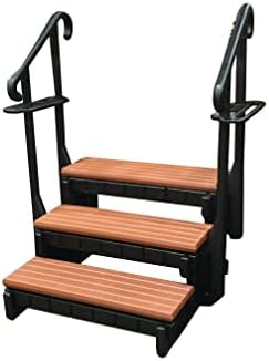 Confer Plastics 3 Step Signature Spa Step (Redwood)