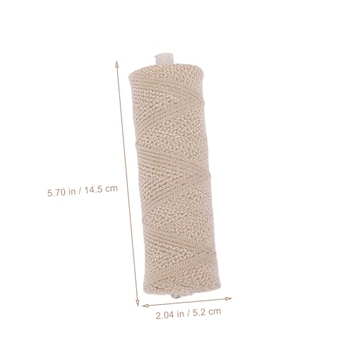 Mechas de algodón para hacer velas DIY forma rollo miniatura 5