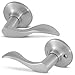 Honeywell 8106303 Wave Passage Door Lever, Satin Nickel