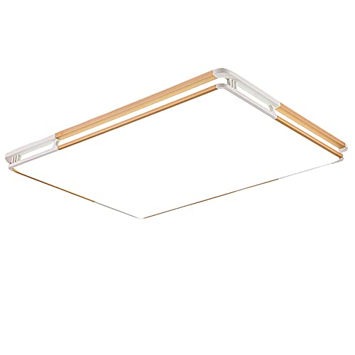 Grand plafonnier carré LED HJLJKG pour illuminer le salon familial