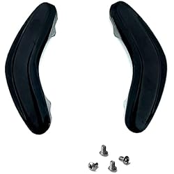 Cacerolas Antiguas Anakel Home Pack de 2 uds. Repuesto Asa Compatible con Ollas AMC Modelo Antiguo, Repuestos Ollas AMC Antiguas, Color Negro, Tornillos y Arandelas Incluidos