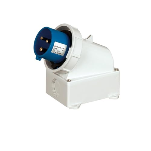 Conector de aviación impermeable IP67 anticaídas con acoplamiento inverso seguro de 16A 2