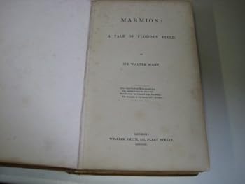 Hardcover MARMION: A Tale of Flodden Field. Book