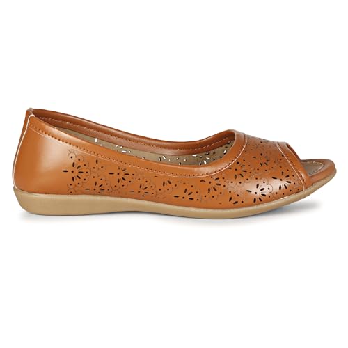 Image of Footshez Women's Black Ballet Flat | Women's Fashion Sandals Bellies-P