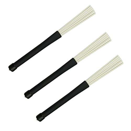 Abaodam 4pcs Jazz Baquetas Retráctiles de Plástico para Niños y Niñas, Accesorios Suaves para Batería para Principiantes miniatura 4