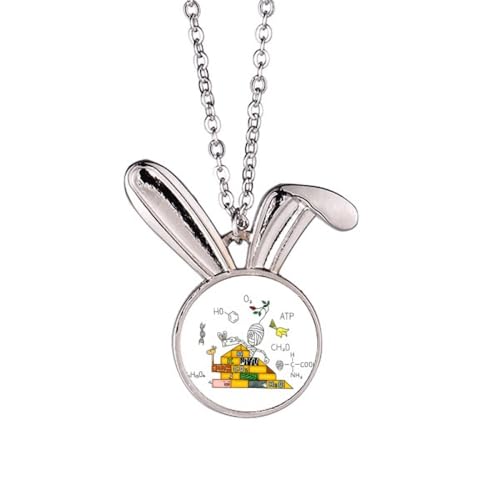 Collier avec pendentif lapin style pyramide égyptien idéal pour sublimer un look boho