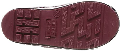 Kids Wellington Boots Botas de lluvia, Purple, 9 US Unisex toddler4