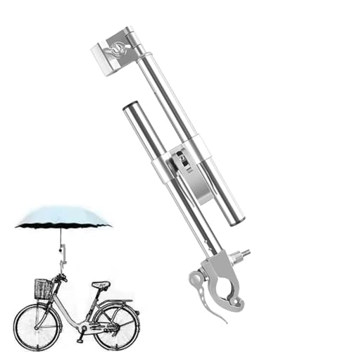 Paragüero para silla de ruedas, soporte de paraguas | Soporte de conector de mango de pinza de paraguas - Soporte para paraguas, paraguas, soporte ajustable para sillas de ruedas, cochecito