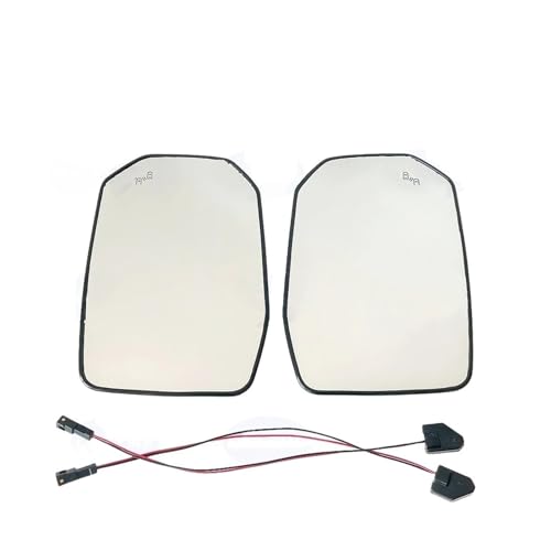 Para Toyota Para Hiace H300 2019 2020 2021 2022 2023 2024 2025 Espejo De Cristal Convexo Calentado Para Punto Ciego Vidrio espejo puerta lateral(Blind spot L and R)