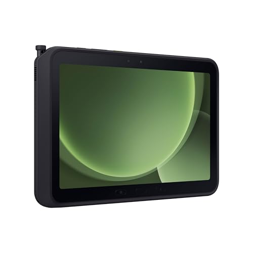 Image of Samsung Galaxy Tab Active5 Pro 10.1 inch 8+256GB 5G Work Tablet, 5G Unlocked, Rugged Design, Sensitive Touchscreen, Long Battery Life for Workers, SM-X358UZGEN14, Green