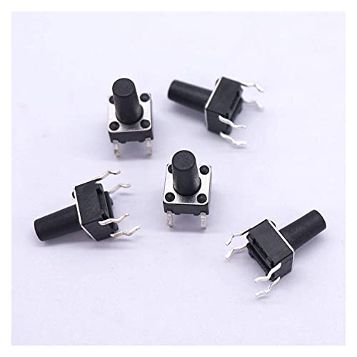 Interruptor de botón táctil para reparar circuitos y proyectos de robótica, pack 100 5