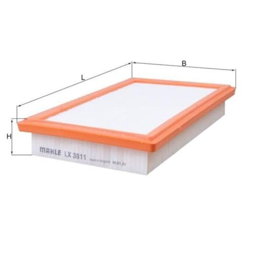 Filtro de aire MAHLE LX 3811 para solucionar tirones en Mercedes Clase C S205 3
