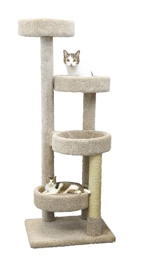 New Cat Condos Cat Tree Beige