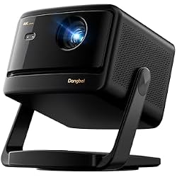 Dangbei DBOX02 Pro 4K Projector GTV, 2000 ISO Lumens, HDR10+, Dolby Audio, 3D Ready, Auto Keystone/Focus, 300