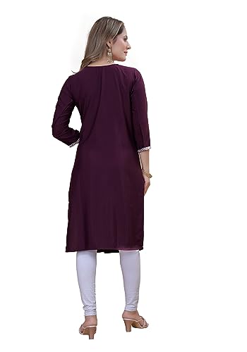 Image of Women's Multicolor Stylish Crepe Kurta||Pack of 2 Kurta||Kurta for Women