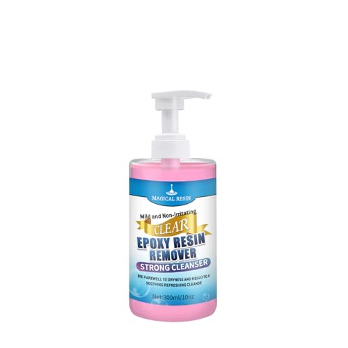 OOTDART Hands Resin Remover Gel - All Natural Epoxy Resin Cleaner - Magical Cleanser for Artists - Epoxy Remover - Glue Silicone Paint & Glitter Soap- For Soft and Moisturized Skin