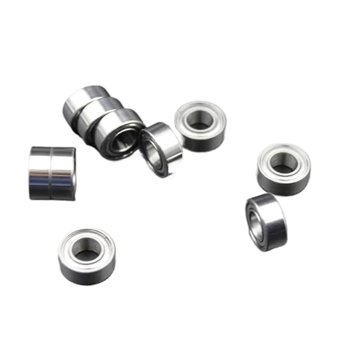 Rodamientos miniatura MR105 ZZ de 5 x 10 x 4 mm para alta velocidad 2Z 3