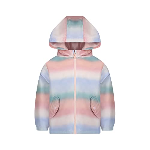 Image of Carter's Toddler & Little Girls' Midweight Fleece Lined Hooded Raincoat Rain Jacket